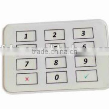 ISO 7816 3 Tracks Bluetooth Pinpad Mobile card reader with free SDK, EMV L1 and L2 certified