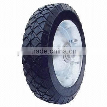 great sale EW1502 semi solid rubber wheel 8"X2"