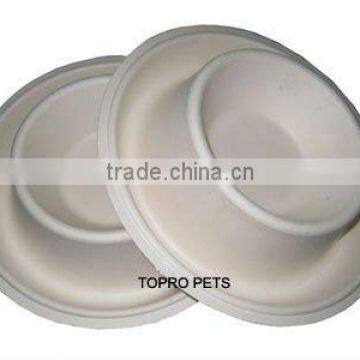sugar cane bagasse disposable dog bowl,dog bowl,pet bowl