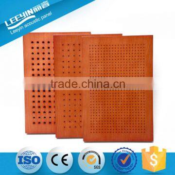 Eco pine wood perforated wooden acoustic panels