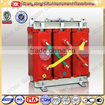 Dry Type Epoxy Resin Insulation Three Phases Power Transformer for Substation
