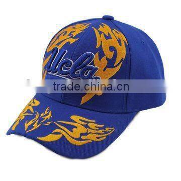 2014 popular 100%cotton 3D embroidery baseball caps