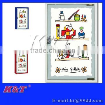 Various style colorful lovely stainless steel medicine cabinet