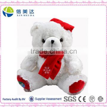 Hot sale christmas teddy bear promotional gift