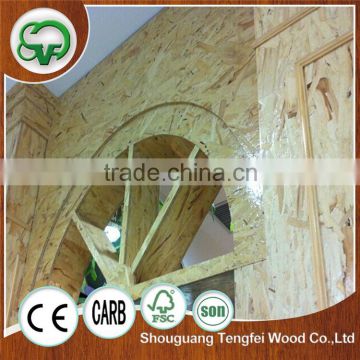Oriented Strand Boards(OSB)Slab Structure and Finished Surface Finishing osb 3