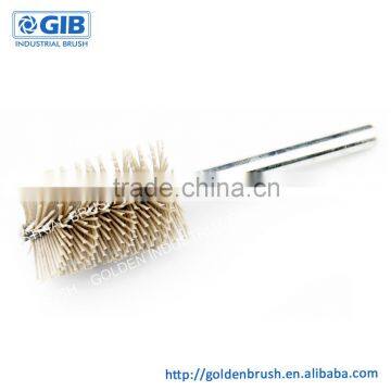 25 mm Abrasive Nylon Interior Brush with Shank, 4 Wires, DuPont Filament