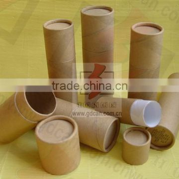 Custom print poster tube brown paper kraft tube