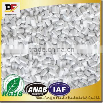 masterbatch manufacturer profession supplier food grade white masterbatch for film and injection,extrusion and granulation