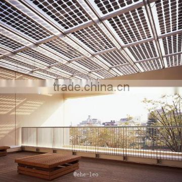 Chinese High Quality 5%-10% Transparent Solar Panel For Sale,BIPV