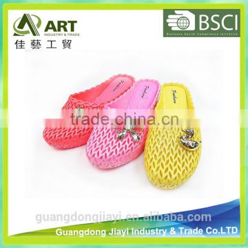 Flat Walking Sole Women's PVC Jelly Sandals Shoes