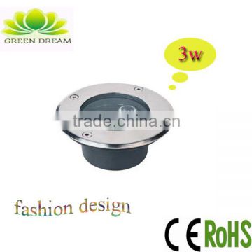 unique design high efficiency led inground light round with lowest price CE RoHs approved