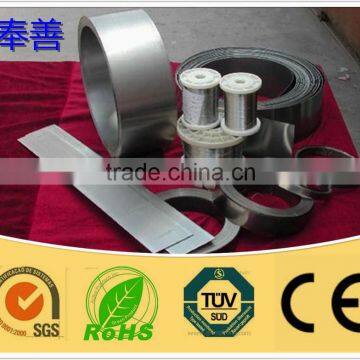 Copper nickel low resistant heating ribbon CuNi5(MC010)