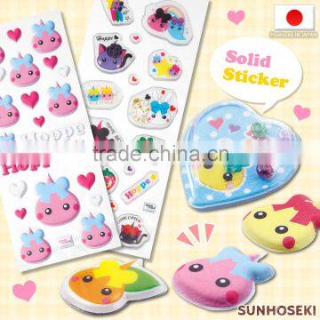 Easy to use and Cute stickers kawaii Hoppe-chan stickers with Multi-functional