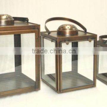 Metal decorative lanterns in Antique finish