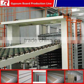 Automatic paper faced gypsum board production line