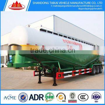 Brand new truck trailer type bulk cement semi trailer/powder tank trailer for sale