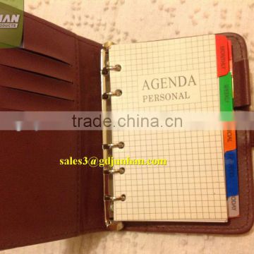 presentation pu leather planner book