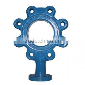 OEM Investment Casting Painted Carbon Steel Butterfly Valve Body