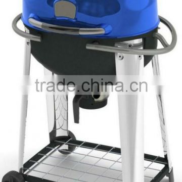 Metal charcoal fired barbecue grill for home used