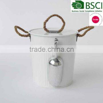 Food grade metal ice bucket