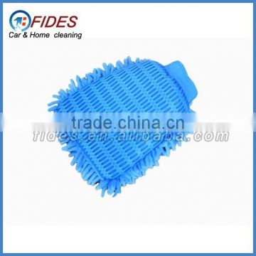 polyester chenille sponge cleaning microfiber car wash mitt