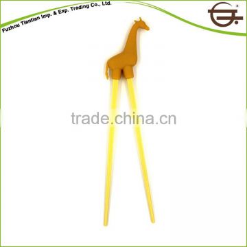 Low Price Purchase Giraffe Yellow Chopstick For Kid