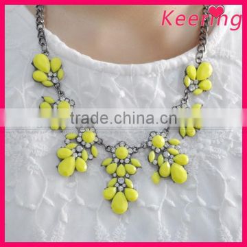 Latest fashion necklace crystal necklace for party WNK-262