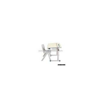 YCY-036Multifunction desk and chair & school furniture
