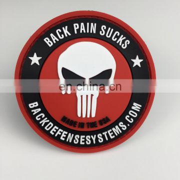 Custom rubber logo Patches, pvc logo patches