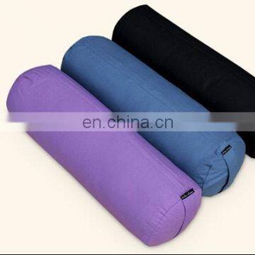 PP cotton Removable Round Portable Yoga Waterproof Leather Yoga Bolster