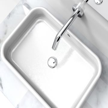 Chrome Polished Sensor Lavatory Faucet Kitchen Sink Faucets