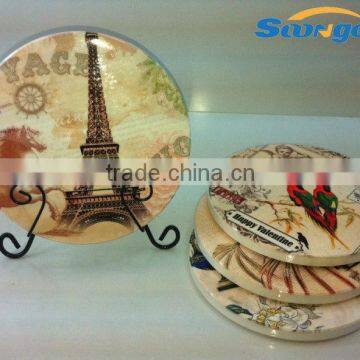 Hot Sale Ceramic Coaster Wholesale