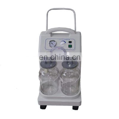 Hotsale Medical Dental Aerosol Aspirator Unit Electric Suction Machine with two bottles