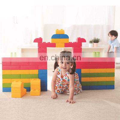 Factory Price Kids Safety and Environmental Protection Large Plastic Creative Bricks Toy Puzzle Early Education Big Building Blo