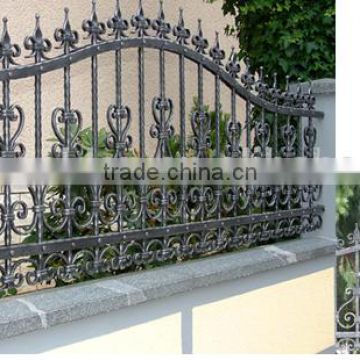 fancy iron fence for garden