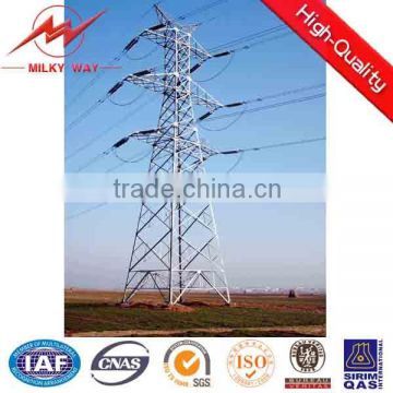 high quality telecommunication steel monopole tower with good design