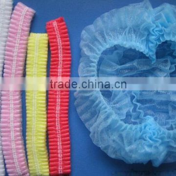 Disposable PP Nonwoven doctor Surgical bouffant Mob Cap CE ISO FDA