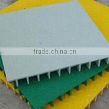 FRP covered grating high strength solid