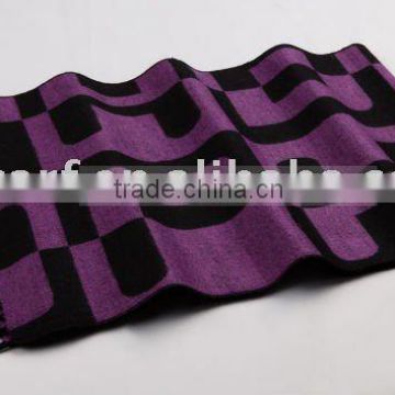 100% Acrylic winter scarves for man
