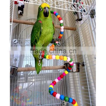 Colorful Parrot Rotating Ladder Parrot Standing Rope Pet Bird Parrot Cage Macaw Cockatoo Cockatiel Conure Rotating Staircase