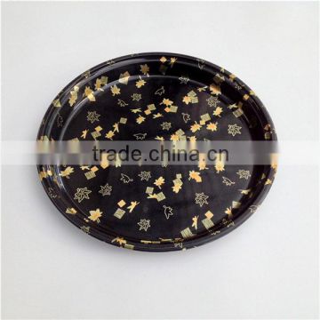 KW1-2104A Plastic Round Party Tray