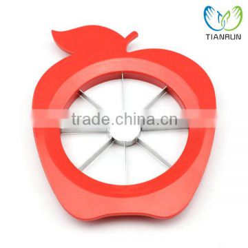 red apple shape apple slicer cutter and corner
