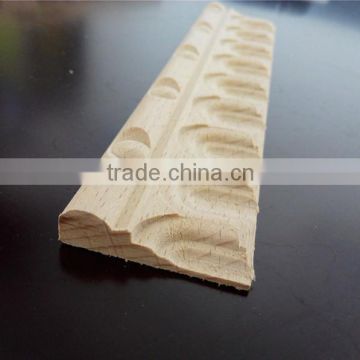Natural beech rafter moulding