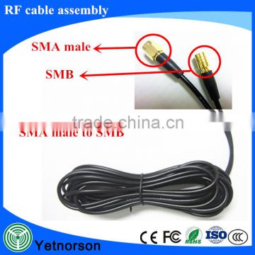 SMA male to SMB Rg174/Rg178/Rg316 RF Cable Assembly