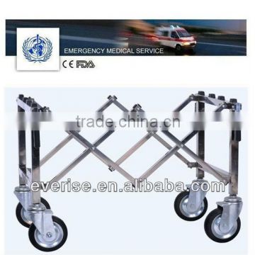 Funeral stainless steel compact Church Trolley WSX-K1