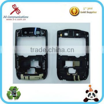 Replacement housing cover for Blackberry Curve 8900 middle cover with small parts for blackberry BB 8900 middle frame housing