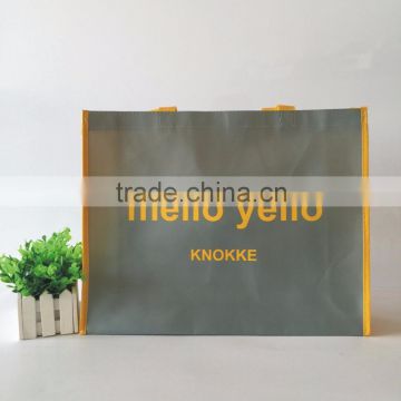 Reusable non woven tote bag with custom logo for shopping