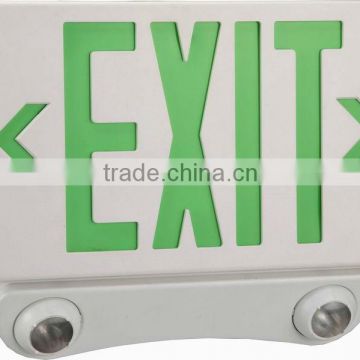 CK-800G UL cUL universal Exit sign with twin spotlights