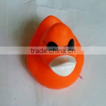 CE Shenzhen making mini bath rubber duck with sunglasses
