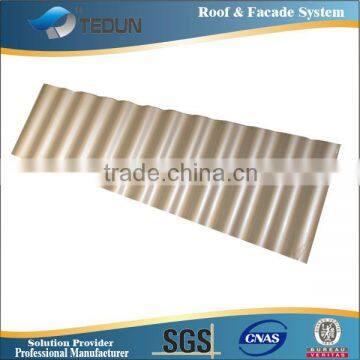 Aluminium wall sheet